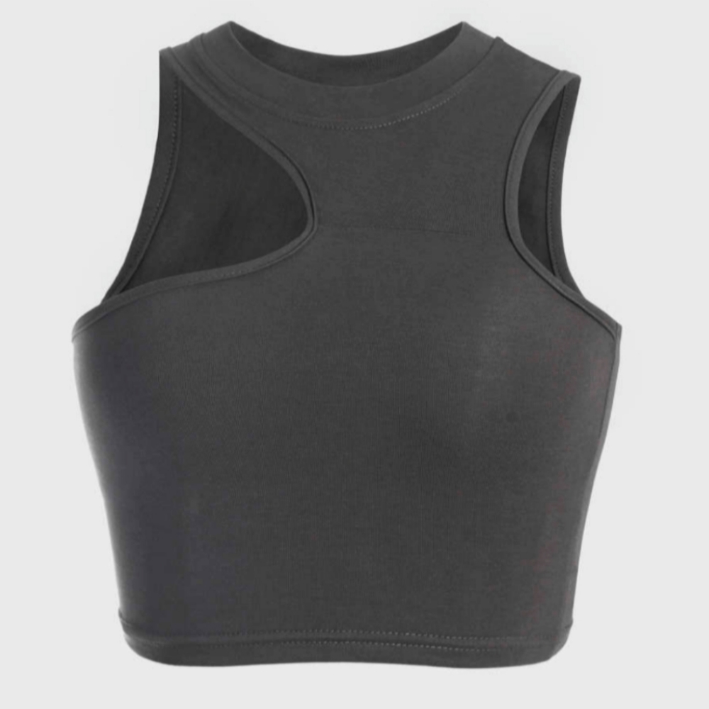 Asymmetrical Crop Top